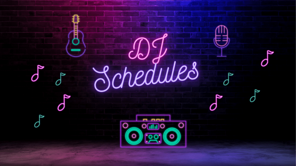 DJ Schedules