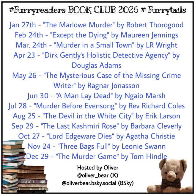 FurryReaders Book Club 2026