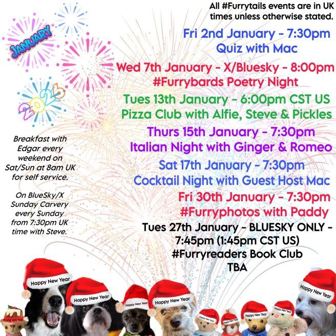furrytails January events